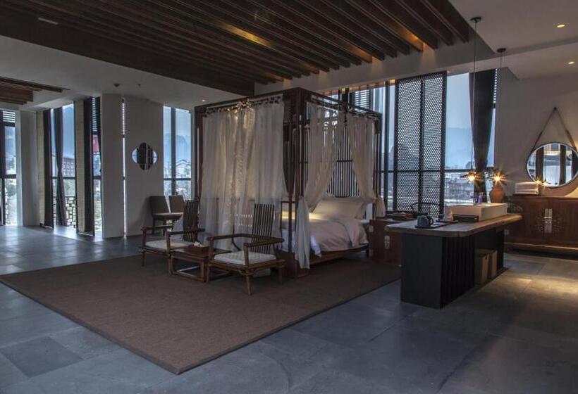 스탠다드 룸 킹사이즈 침대, Zhangjiajie Song Boutique B & B   Zhangjiajie National Forest Park Wulingyuan