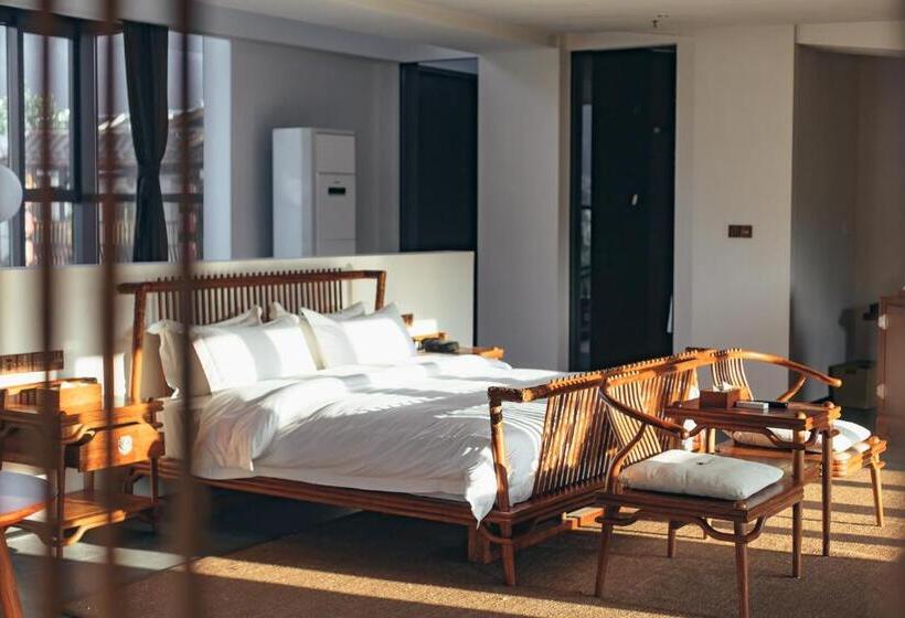 스탠다드 룸 킹사이즈 침대, Zhangjiajie Song Boutique B & B   Zhangjiajie National Forest Park Wulingyuan