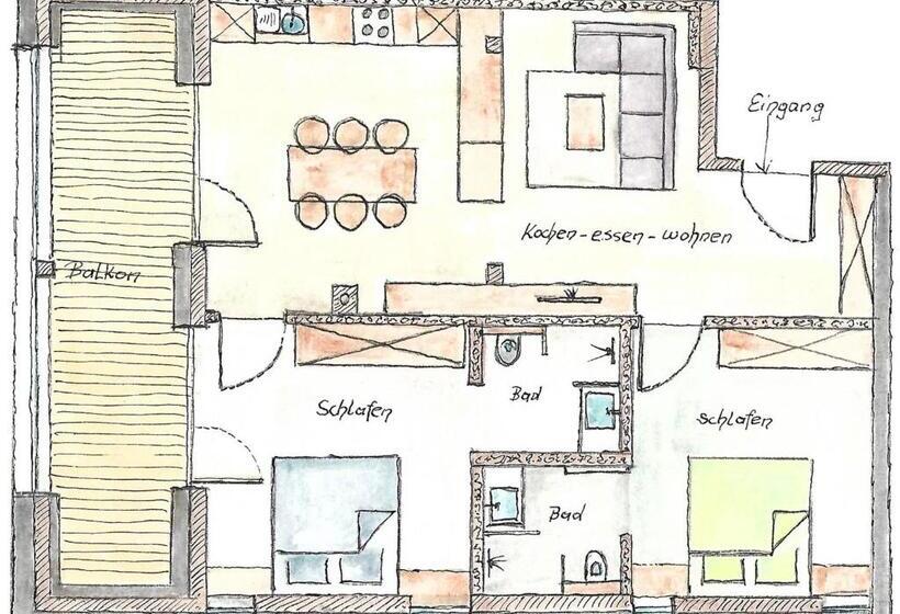 آپارتمان 2 خوابه, Wolfegg Appartement   Cafe   Bistro