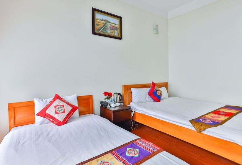 اتاق استاندارد با چشم‌انداز باغ, Joville Hotel Sapa