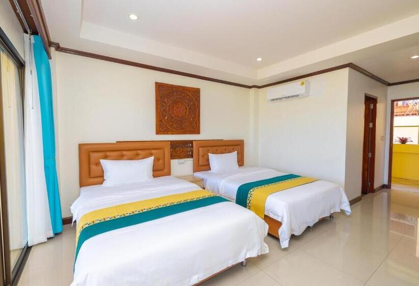 스탠다드 룸 바다 전망, Phuket Kana International Hotel普吉岛卡娜国际酒店