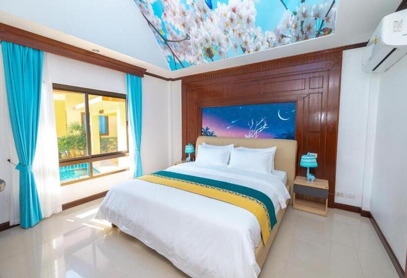 1침실 빌라 정원 전망, Phuket Kana International Hotel普吉岛卡娜国际酒店
