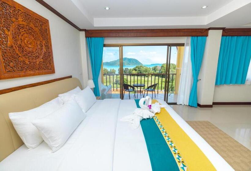 패밀리 룸 바다 전망, Phuket Kana International Hotel普吉岛卡娜国际酒店