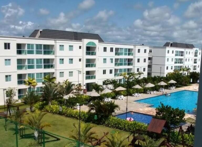 침실 1개 풀장 전망 아파트, Escape Para O Paraiso Flat Palm Village Acqua, A Passos Das Praias Do Cupe E Porto De Galinhas