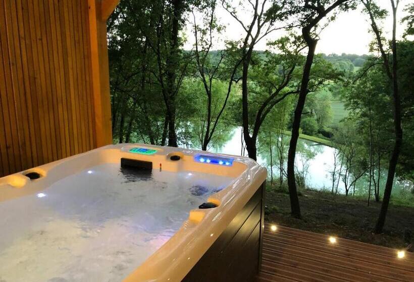Шале Superior 1 Спальня, Les Cabanes Du Lac   Spa   Petit Déjeuné   Cabane Du Frêne & Cabane Du Chêne Premium