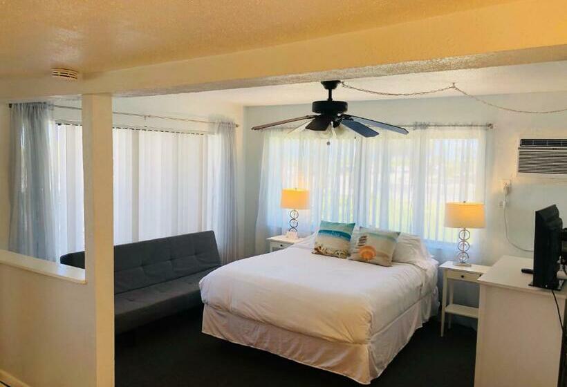 带海景的标准工作室, Sabal Palms Inn