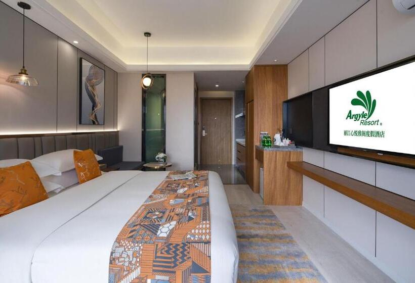 غرفة ديلوكس ذات إطلالة, Argyle Resort Lijiang
