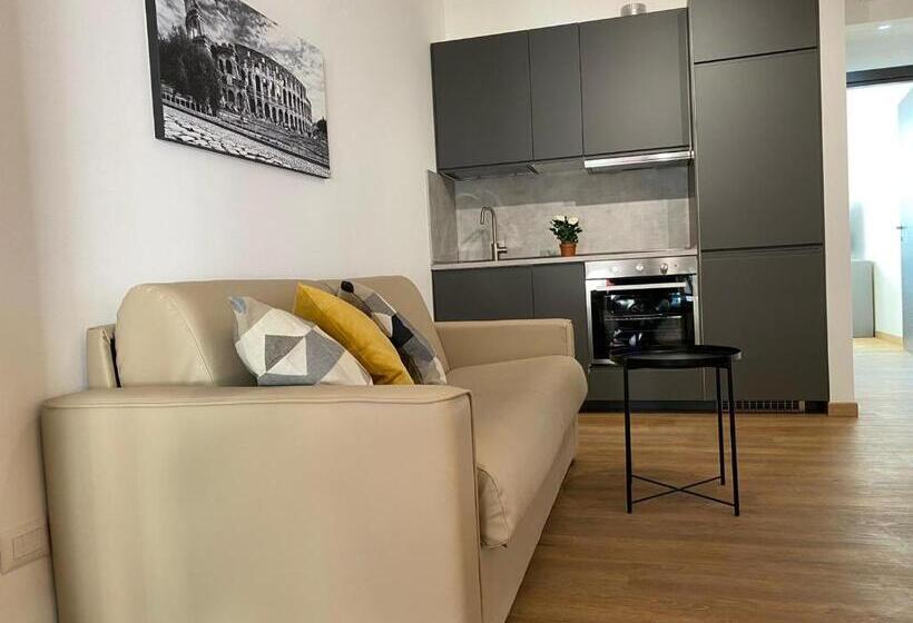 Апартаменты Deluxe 1 Спальня, Ottavia Residence Roma