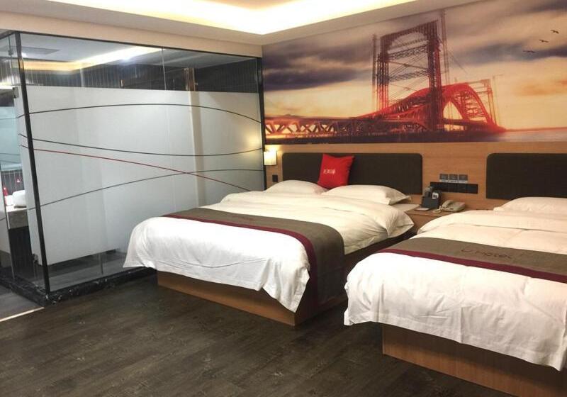 Семейный Номер, Thank Inn Plus Anyang Hua County Renmin Road