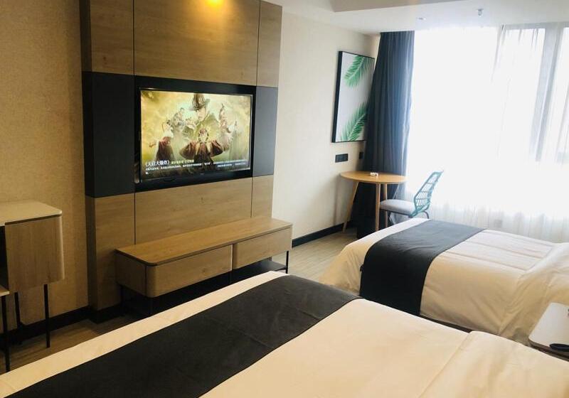 Семейный Номер, Thank Inn Plus Jiaozuo Mengzhou Sangpo Times New Town