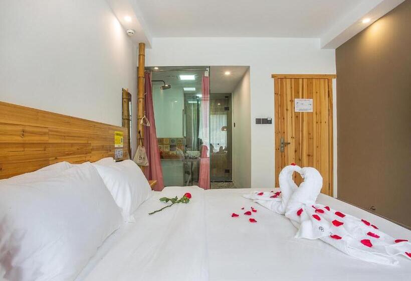 Номер Superior Кровать Куин, Cloudy Warm Hotel   Huangshan Scenic Area Transfer Center Branch