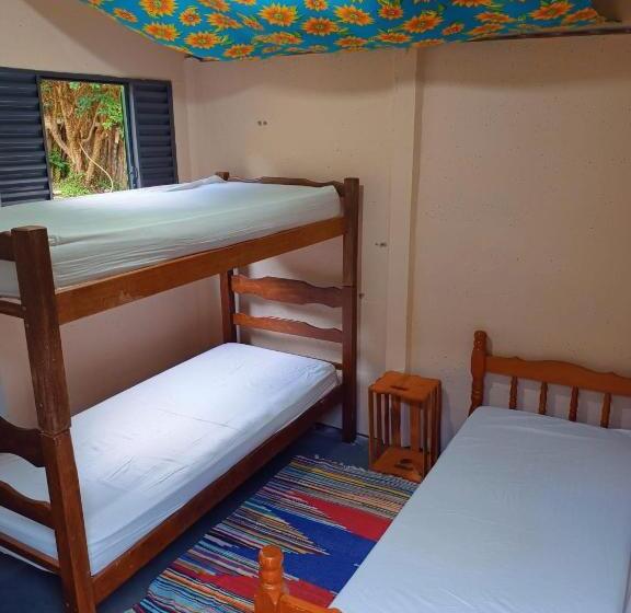 Шале 1 Спальня, Canastra Hostel E Camping   Quartos