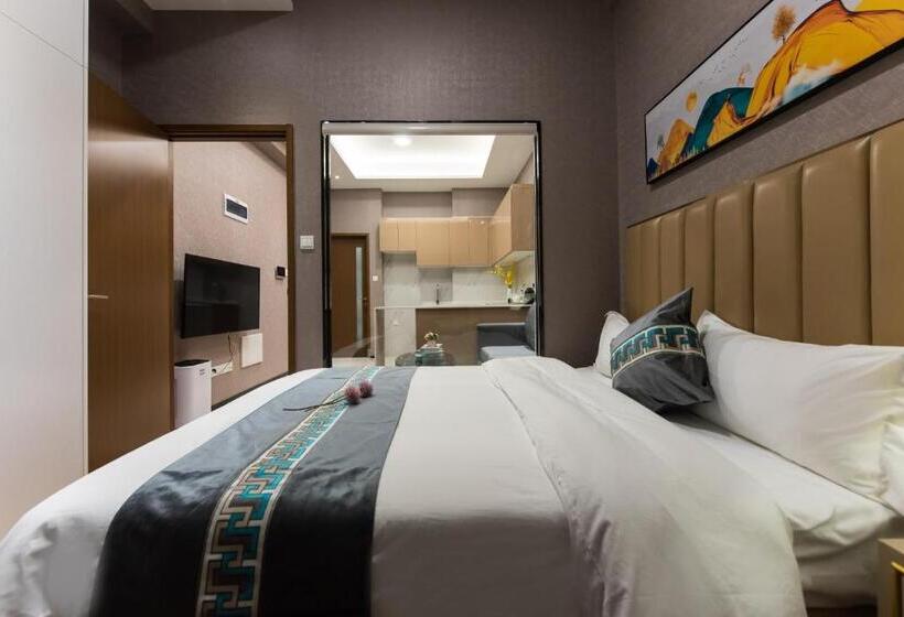 Apartamento 1 Dormitório, Gepai Executive Apartment   Shenzhen Futian Convention And Exhibition Center