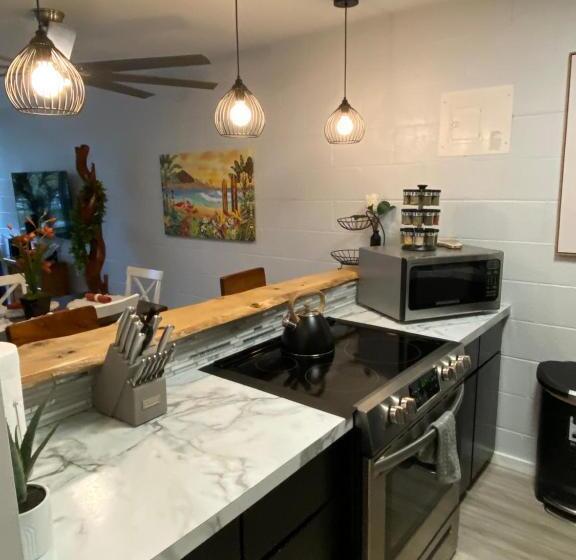 Апартаменты 1 Спальня Вид на Море, Ocean View Mauna Loa Shores Kai Ekahi #201 Next To Carlsmith Beach Park Hilo Hi