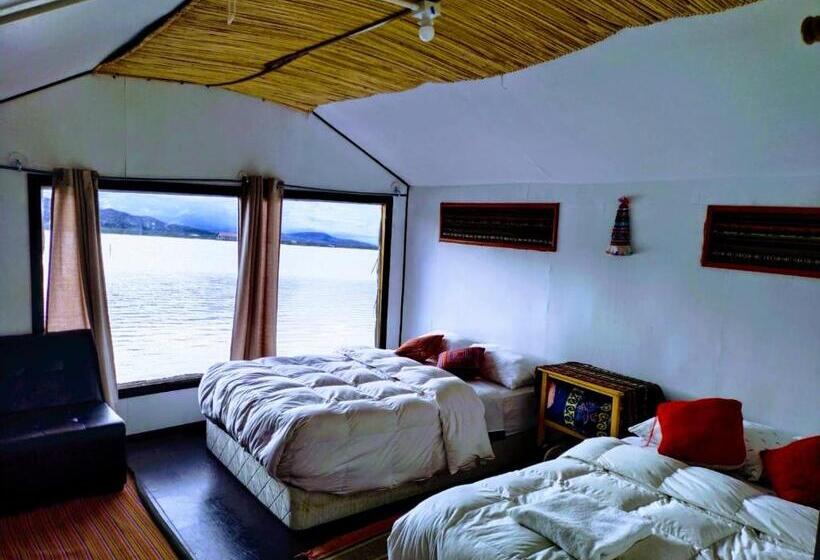스탠다드 룸 더블 침대 2개, Titicaca Wasy Lodge
