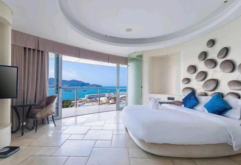 クイーンサイズベッドのスタンダードルーム, Sanya Romantic Journey Sea Resort & Spa