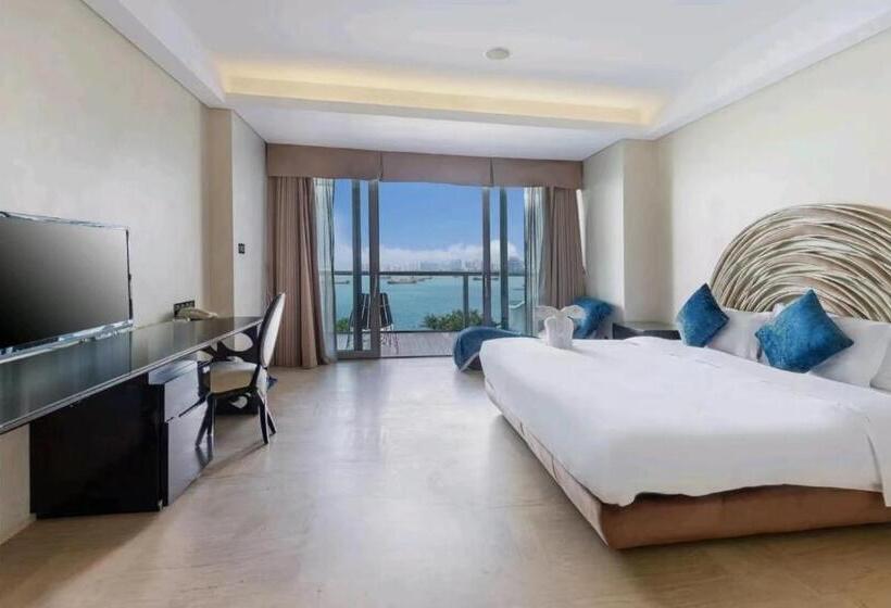 オーシャンビュースタンダードルームバルコニー付き, Sanya Romantic Journey Sea Resort & Spa