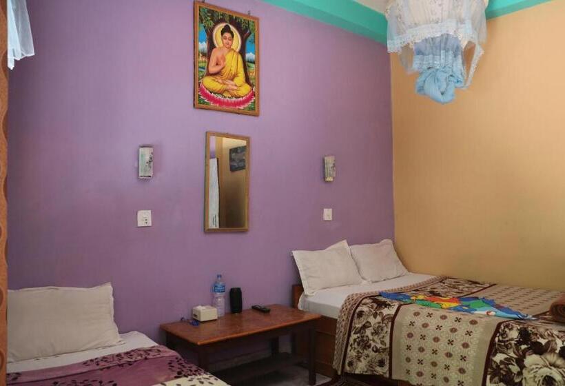 اتاق استاندارد سه نفره, Nikunj Safari Guest House Sauraha  A Place Where You Can Book Jungle Wildlife Safari
