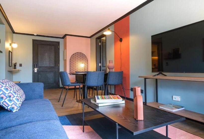 Апартаменты 2 Спальни, Apt Serviced Apartments Santiago