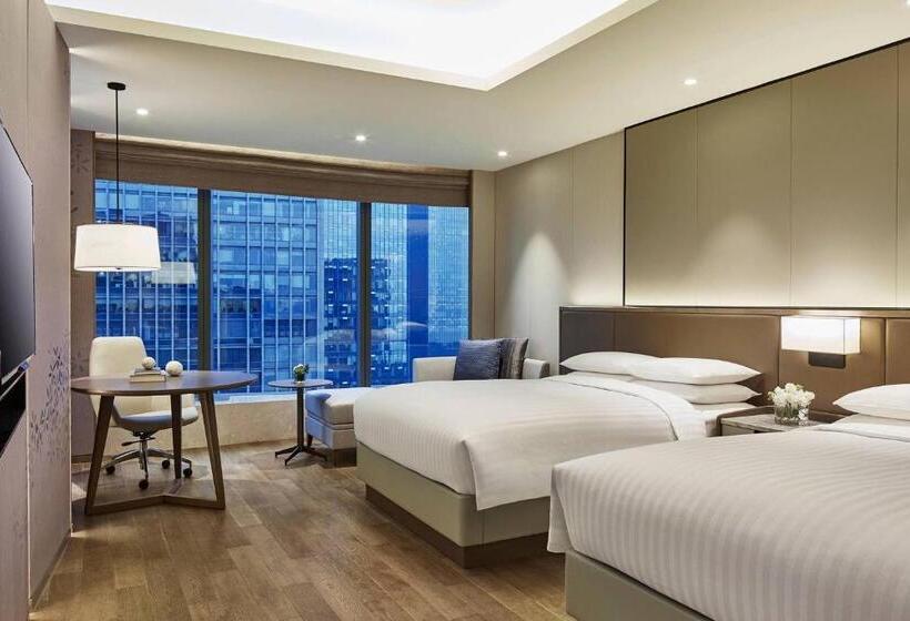 デラックスルーム, Hangzhou Marriott Hotel Qianjiang