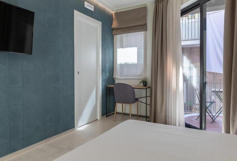 带阳台的豪华间, Taormina Town   Guesthouse Sicily