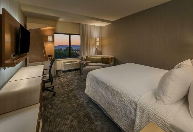 اتاق استاندارد با تخت بزرگ, Courtyard By Marriott Reno Downtown/riverfront