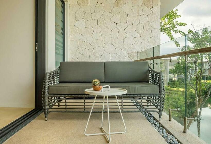 带2个双人床的标准工作室, Andaz Mayakoba Resort Riviera Maya, By Hyatt