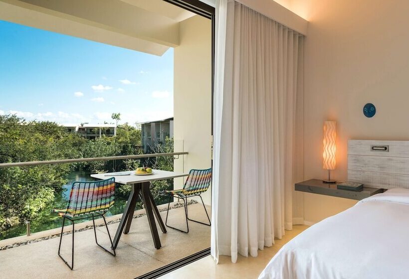 带2个双人床的标准工作室, Andaz Mayakoba Resort Riviera Maya, By Hyatt