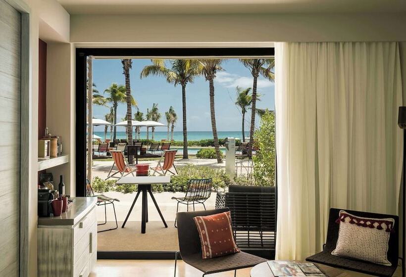 带海景的标准工作室, Andaz Mayakoba Resort Riviera Maya, By Hyatt