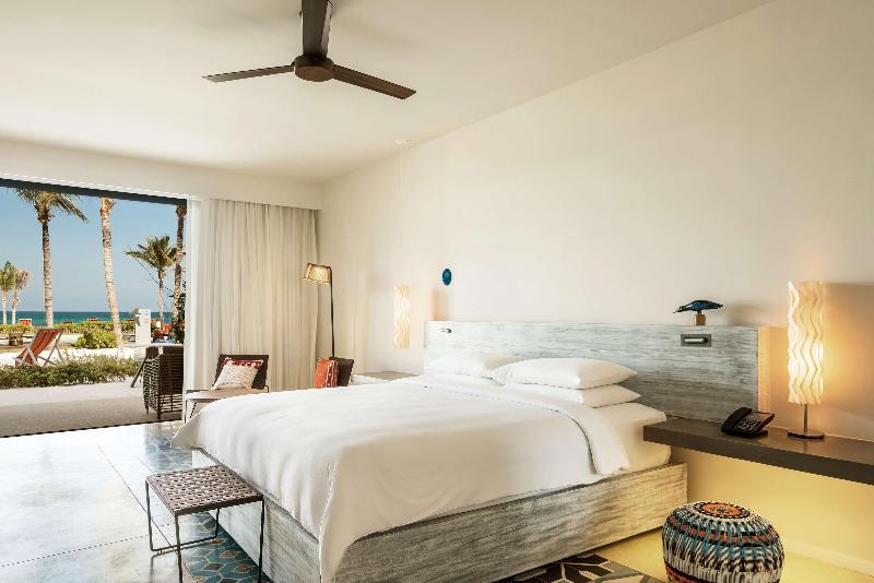 带大床的标准间, Andaz Mayakoba Resort Riviera Maya, By Hyatt