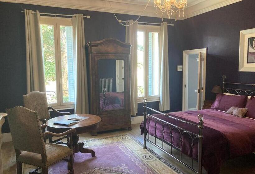 غرفة قياسية مطلّة علي الحديقة, La Villa Celine