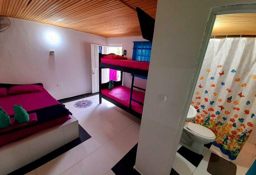 اتاق استاندارد چهار تخته, Minca Express Relax   Base Camp