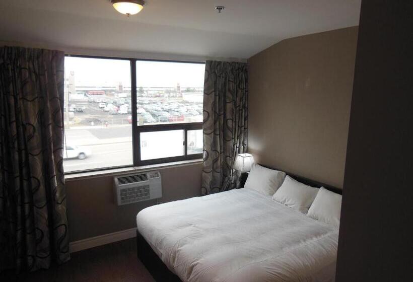 キングサイズベッドのスタンダードルーム, Nu Hotel Toronto Airport