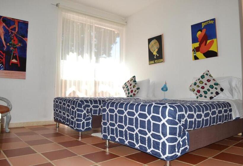 Chambre Standard Vue Piscine, Casa Crespo