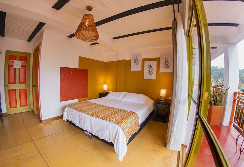 Habitación Premium Individual, Viajero Salento Hostel