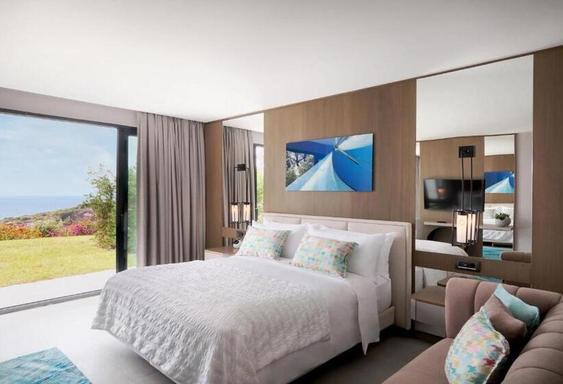 带大床的豪华间, Le Méridien Bodrum Beach Resort