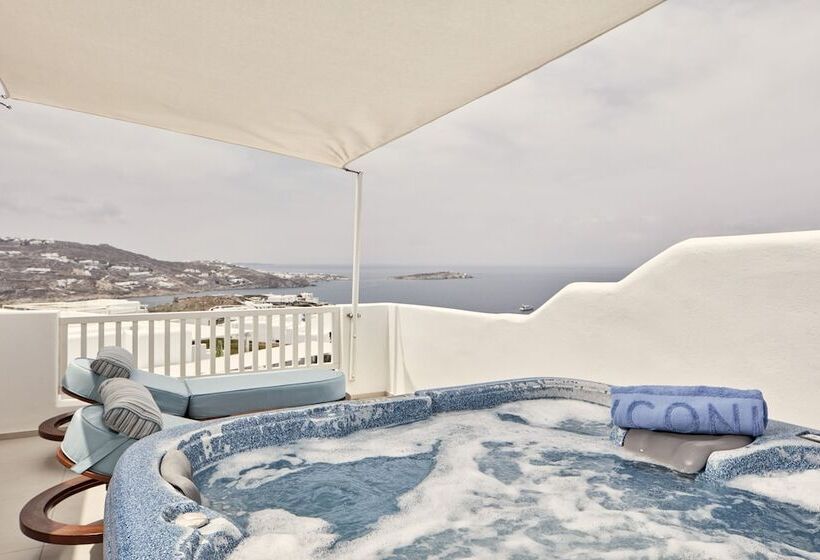 Люкс Вид на Море, Myconian Naia   Preferred Hotels & Resorts