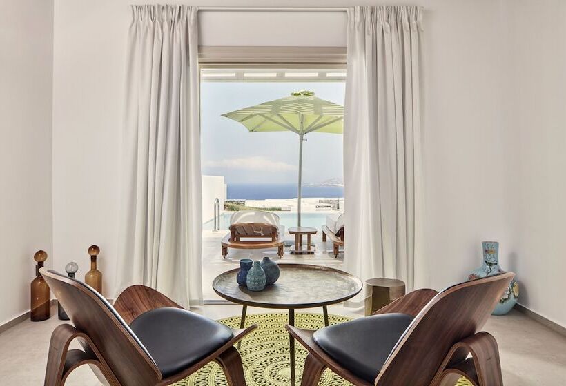 Люкс Вид на Море, Myconian Naia   Preferred Hotels & Resorts