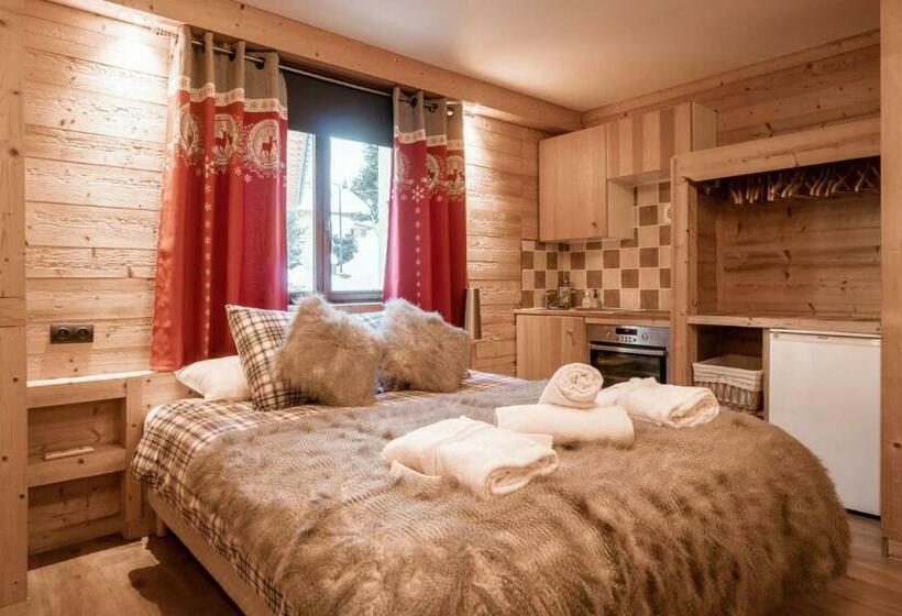 Семейный Номер Deluxe, Chalet Aventure B&b Les Gets