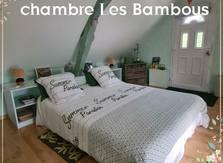 Трехместный Номер Стандарт Вид на Сад, Chambres D Hôtes La Quèrière