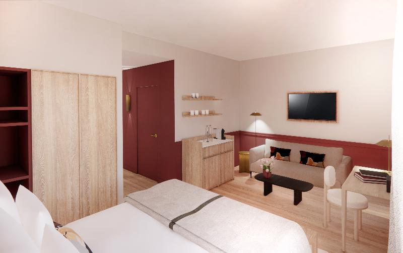 Номер Deluxe, Hostellerie Briqueterie & Spa Champagne
