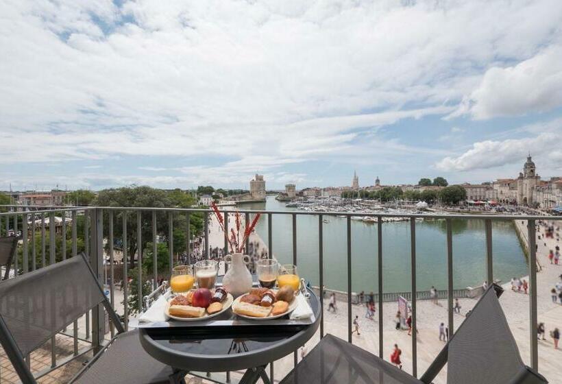 キングサイズベッドのスタンダードルーム, Tour De Nesle La Rochelle Vieux Port 3 Etoiles
