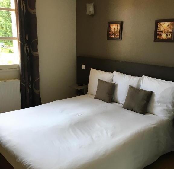 Номер Стандарт Вид на Сад, Logis Hôtel Restaurant La Bastide