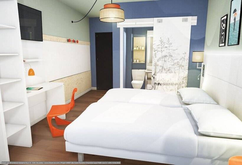 اتاق استاندارد با تخت دوبل, Greet Hotel Lille Gare Flandres   Groupe Accor