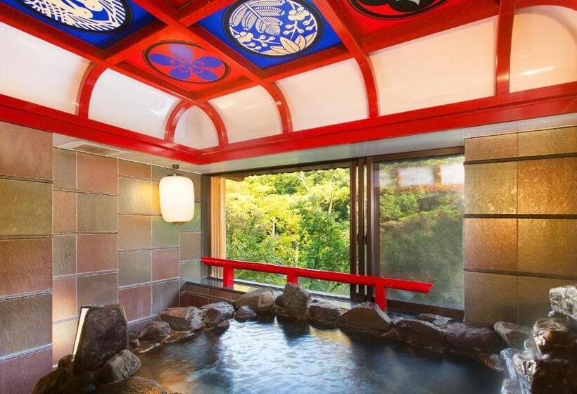 Deluxe room with river view, Yamanaka Onsen Kagari Kisshotei