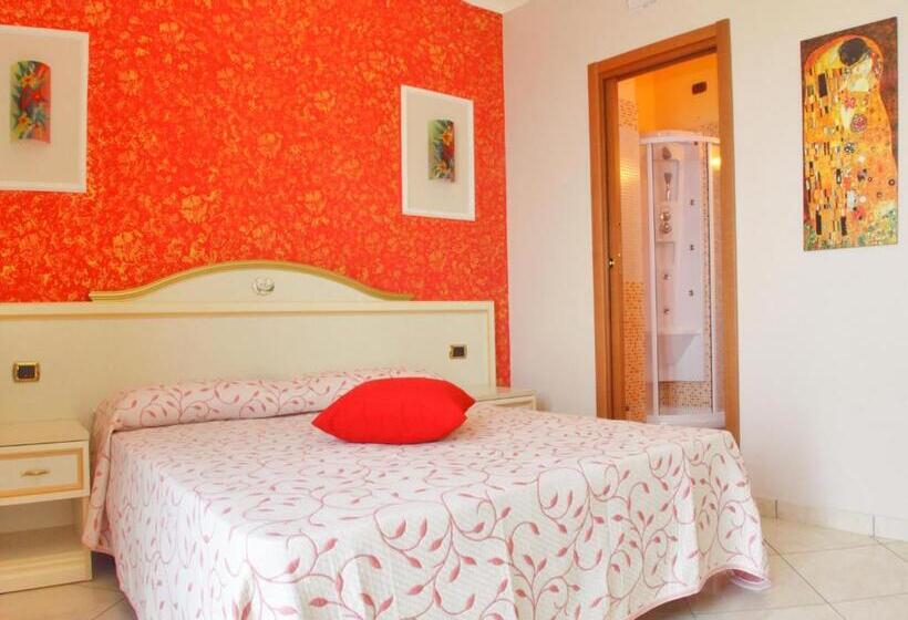 オーシャンビューデラックスルームバルコニー付き, B&b Il Pavone