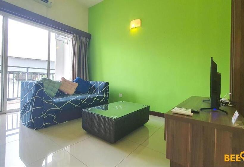 Appartement 2 Chambres, Melaka Biggest Water Themepark Pool With Free Tickets In Bukit Katil