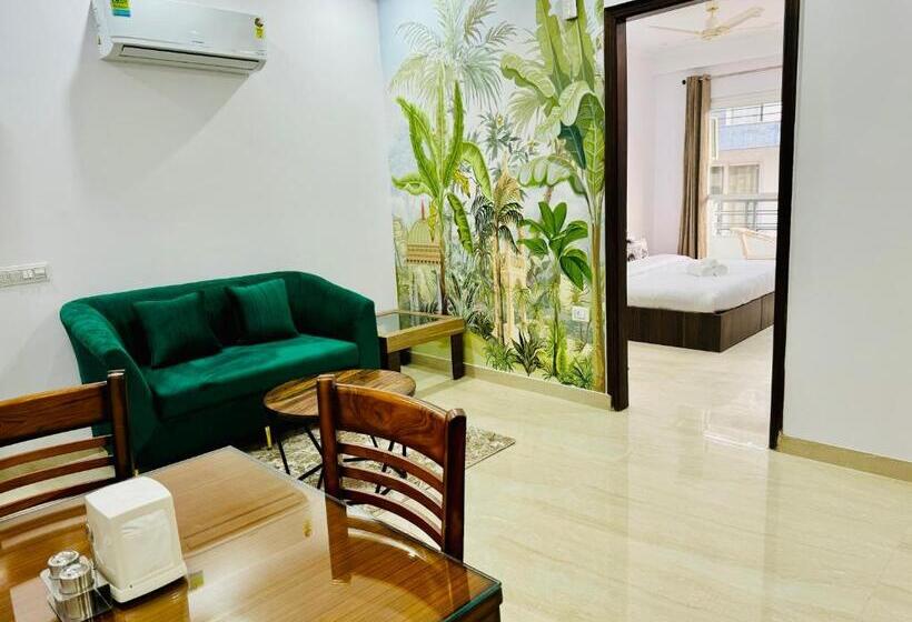 شقة بريميوم غرفة واحدة, Zen Suites   Golf Course Road Gurgaon