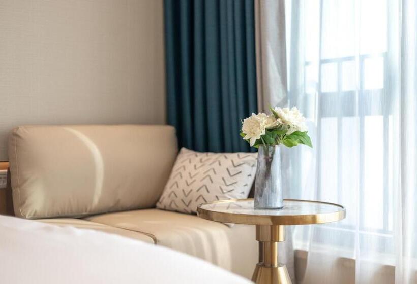 Quarto Deluxe, Doria Home International Apartment  Guangzhou Huijin Ifc Keyun Road Metro Branch Canton Fair Free Sh