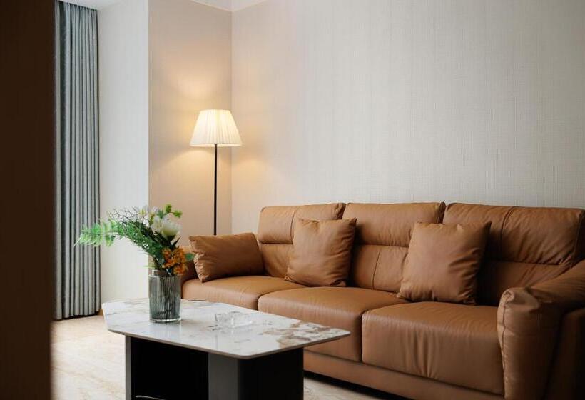 Apartamento 2 Dormitórios, Doria Home International Apartment  Guangzhou Huijin Ifc Keyun Road Metro Branch Canton Fair Free Sh